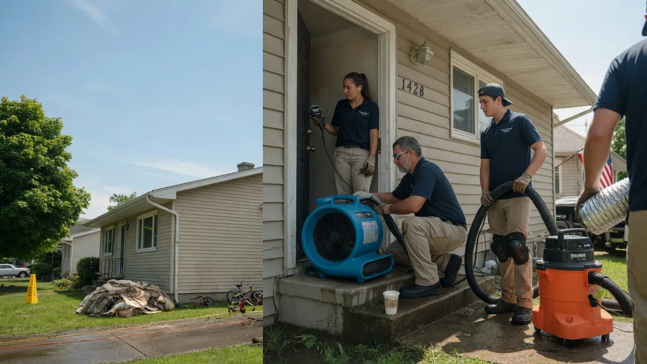 Water Damage Restoration in Kansas, OK near me